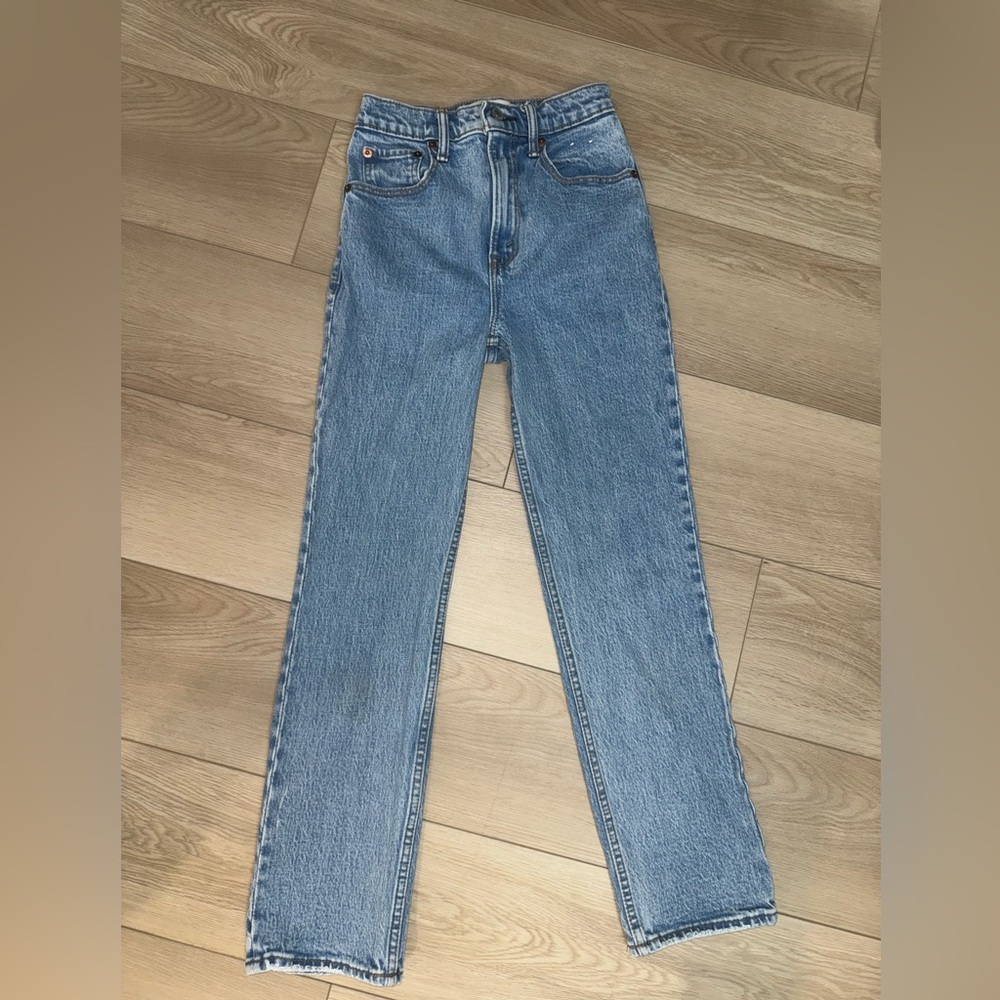 Abercrombie & Fitch 90s Straight Ultra High Rise